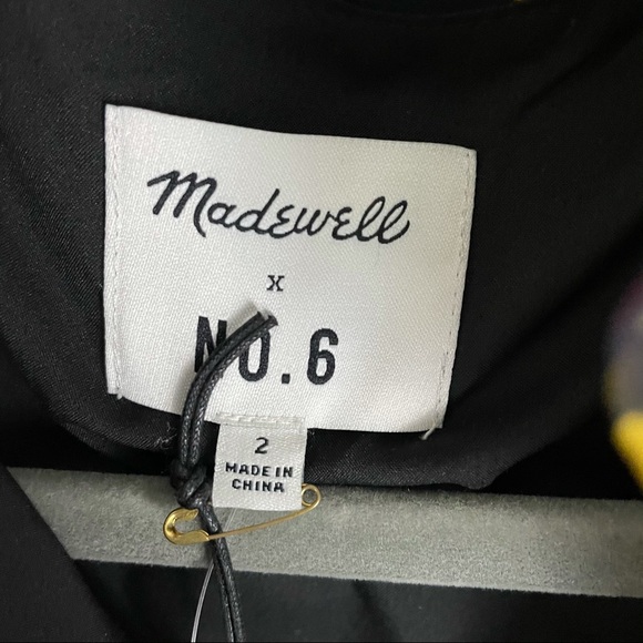 Madewell x No. 6 Silk Beacon Dress NWT - Picture 4 of 10